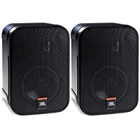 JBL Control 1 PRO - Pareja de Altavoces con soporte de 150 W (estéreo)- negro